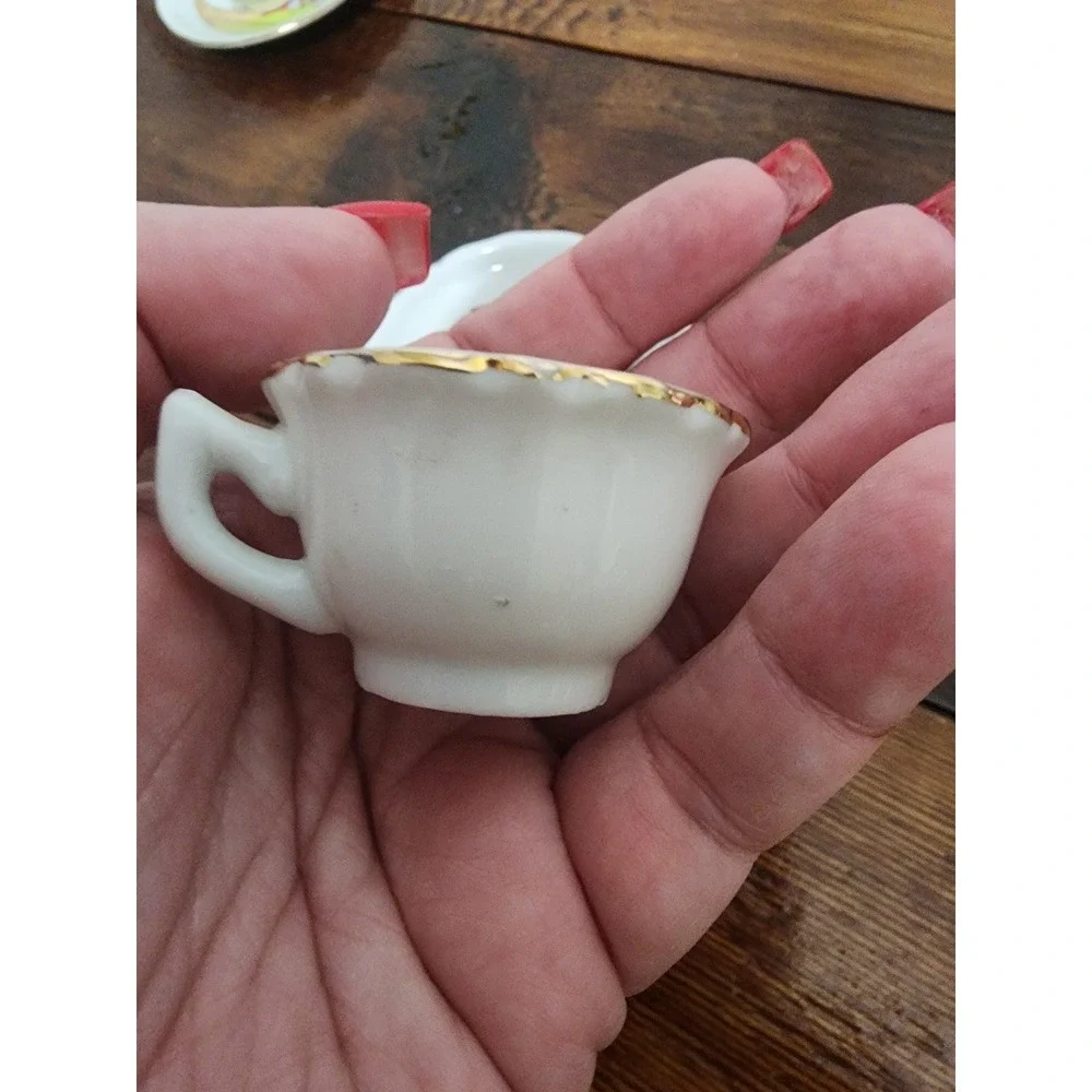 Vintage Miniature Plates and Cup‎ from Colorado